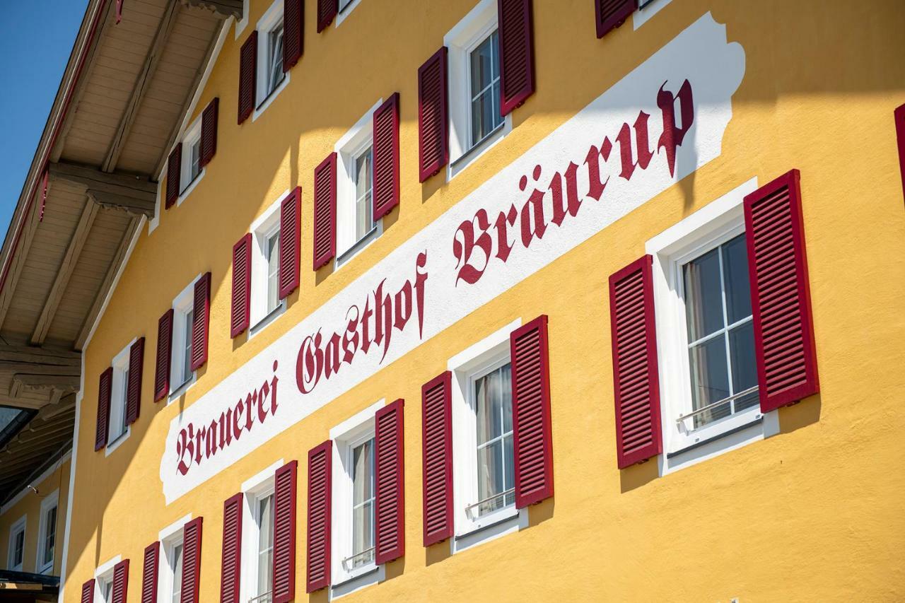 Hotel Braeurup Mittersill Bagian luar foto
